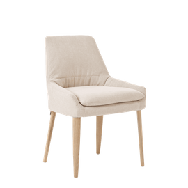 Mobitec :: Stuhl gepolstert Rob Breite 47 cm braun