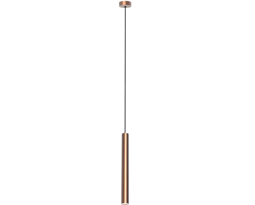 Robin :: Rose Hängelampe, Höhe 40 cm, bronze