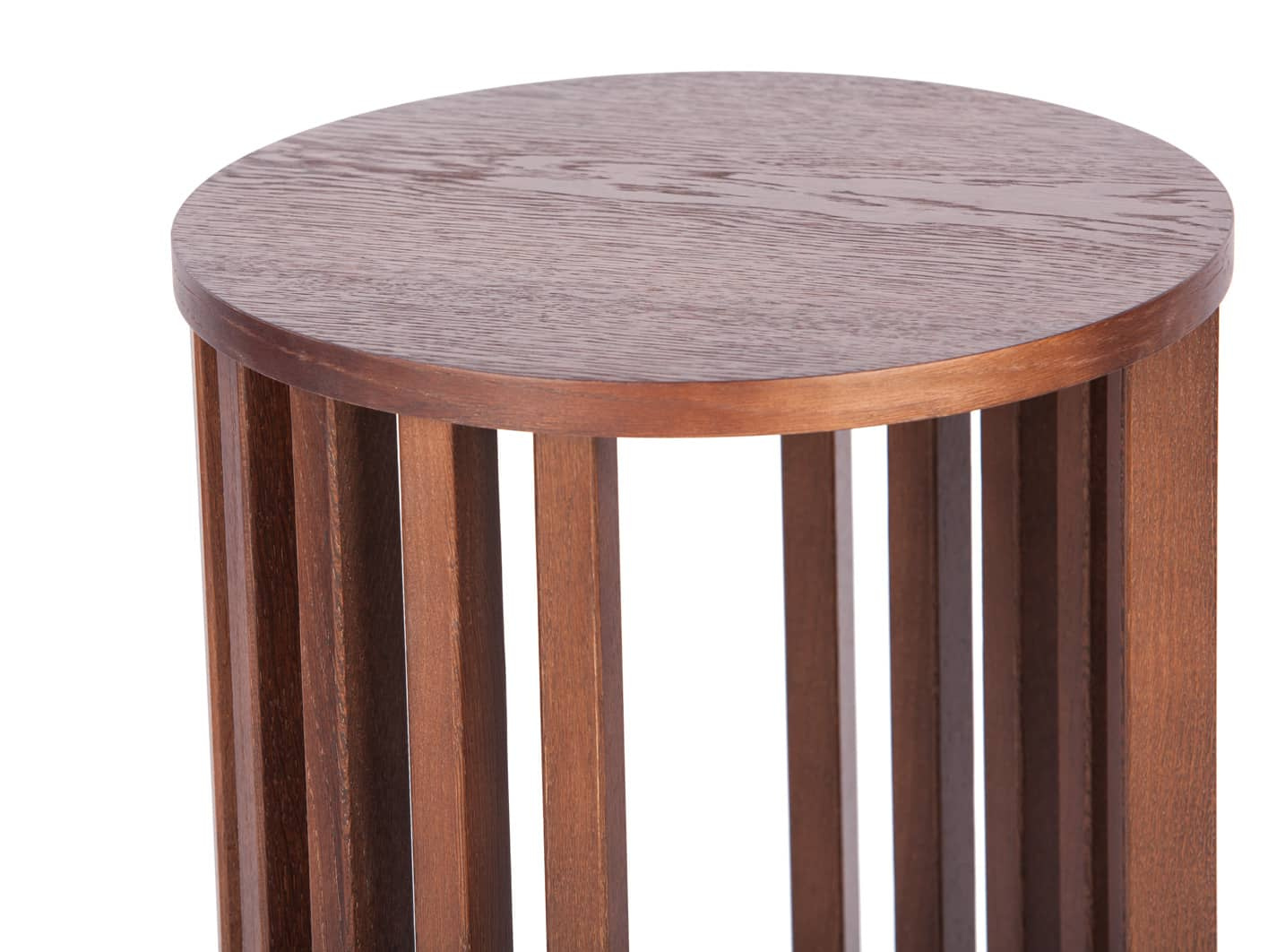 Nordifra :: Vedo 350 high table, walnut veneer, height 80 cm