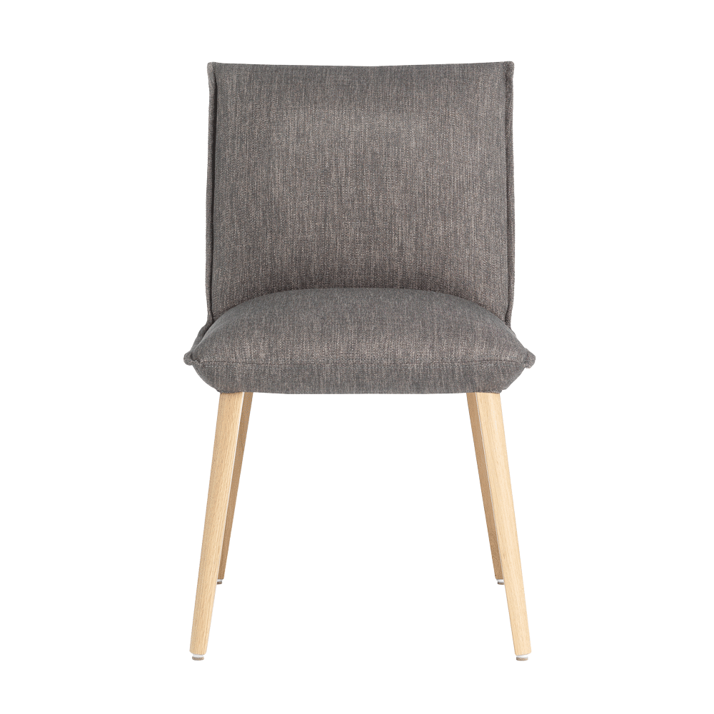 Mobitec :: Soft C13 upholstered chair, gray, width 49 cm