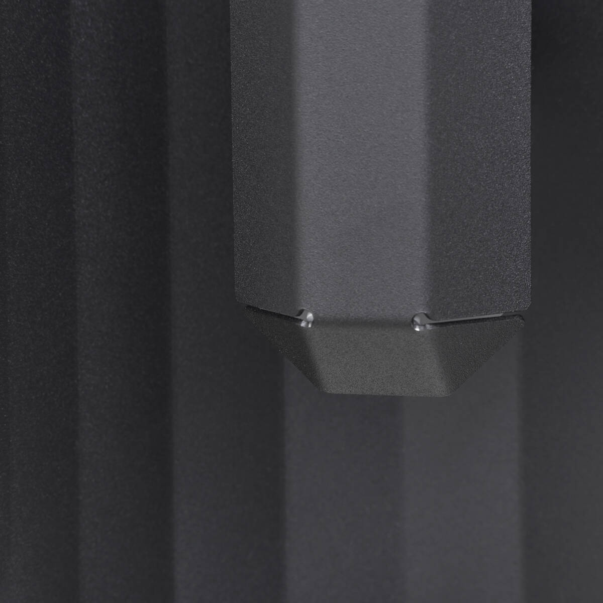 Kaspa :: Apolin Wandleuchte / Wandleuchte, Höhe 65 cm, schwarz