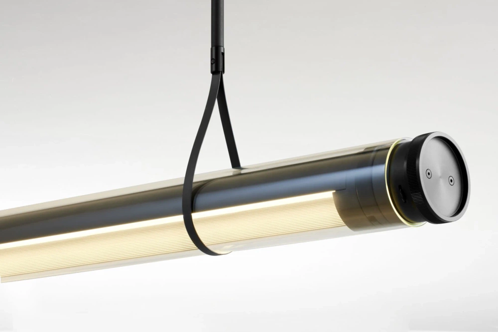 Marset :: Lampa wisząca Fris Pro szer. 155 cm czarna