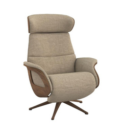 Flexlux : Fotel tapicerowany elektryczny Clement Medium Battery szary