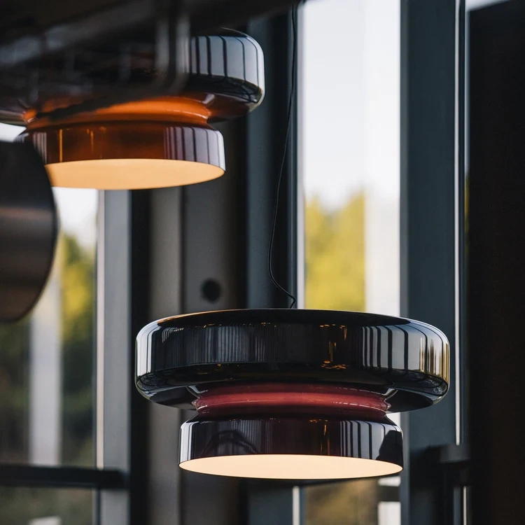 Marset :: Bohemia hanging lamp, diameter 84 cm, amber