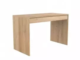 Ethnicraft :: Schreibtisch aus Holz Wave Breite 120 cm braun