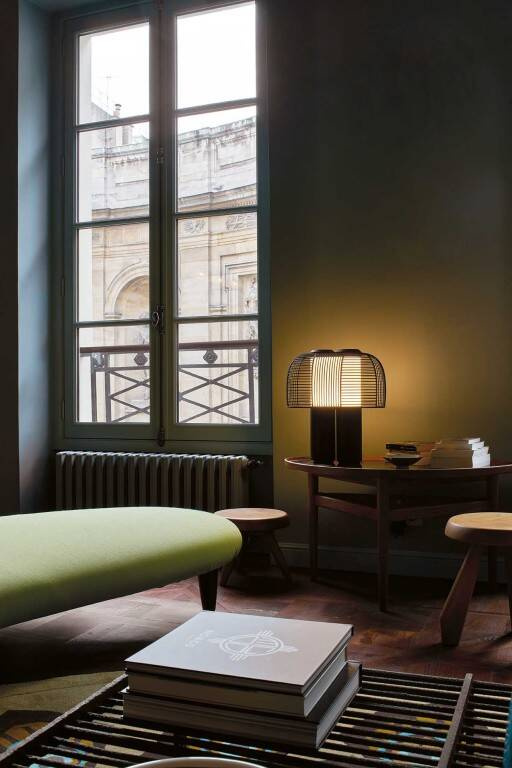 DCW:: Yasuke table lamp black height 44.3 cm