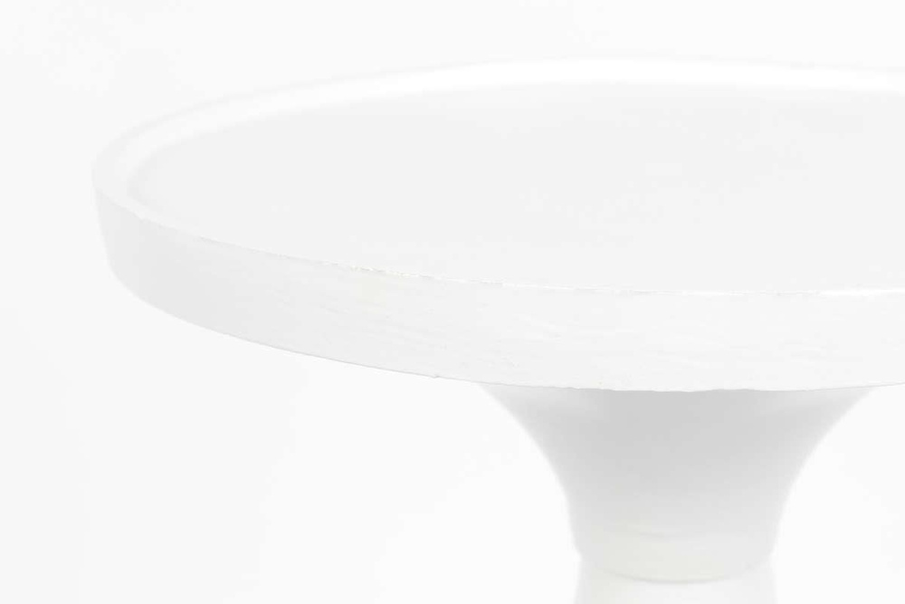 Zuiver :: Aluminum table Floss white