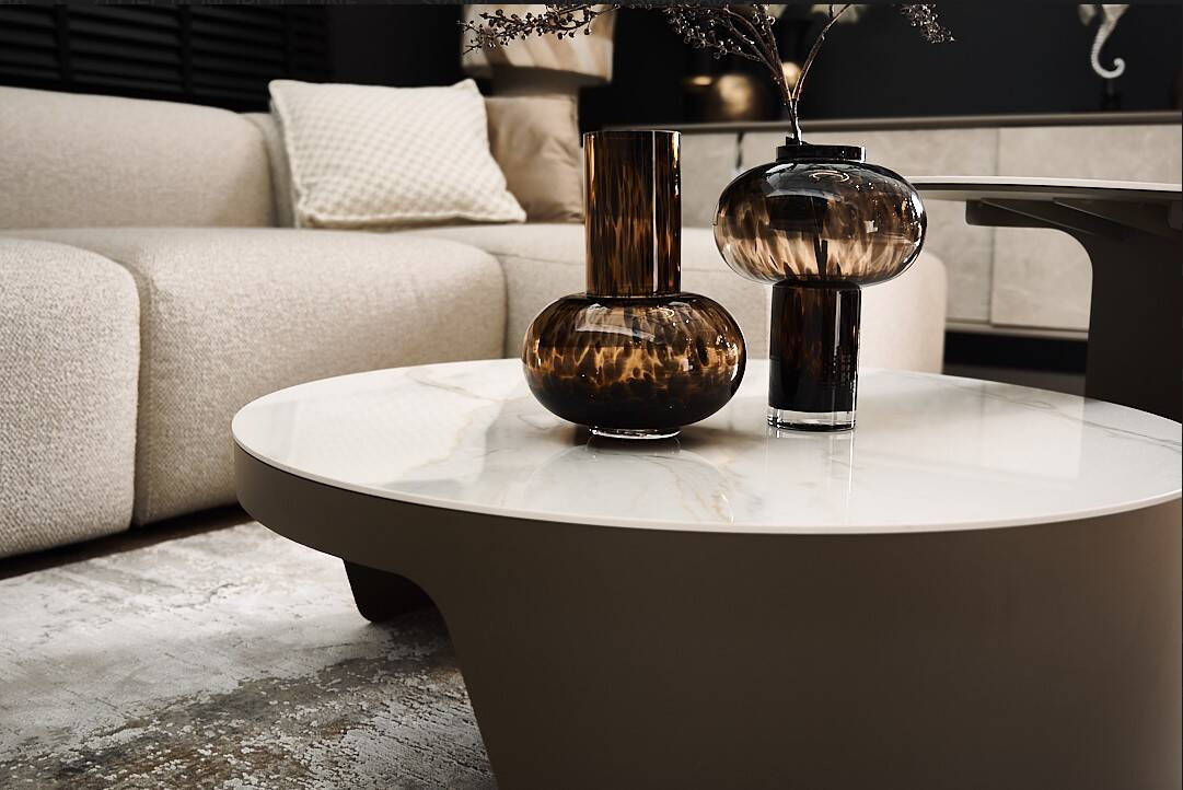 Nordic Line :: Marco coffee table, diameter 90 cm, colors to choose from