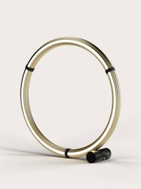 Aromas :: Elli runde LED-Stehleuchte, Durchmesser 107..5 cm, gold