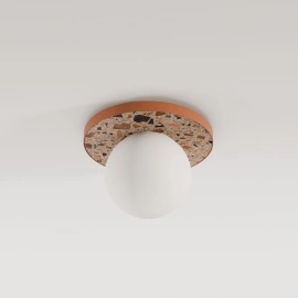 Kaspa :: Lampa ścienna / kinkiet Apolin wys. 65 cm biały