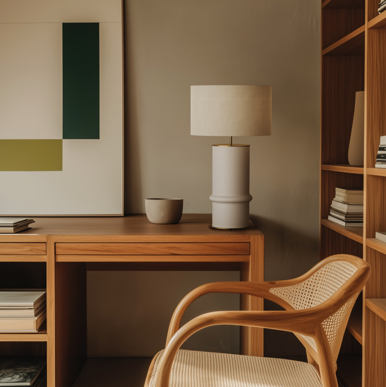 Aromas :: Lampa stołowa Bambu wys. 69,5 cm kolor do wyboru