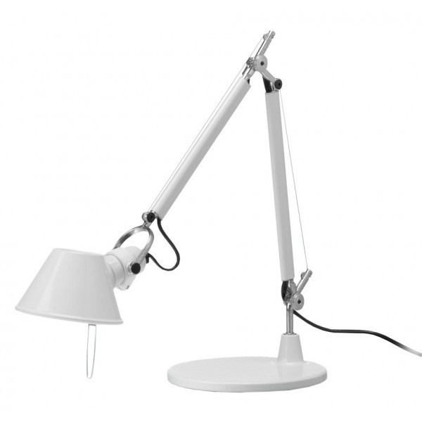 Artemide :: Lampa biurkowa Tolomeo Mini biała wys. 54 cm