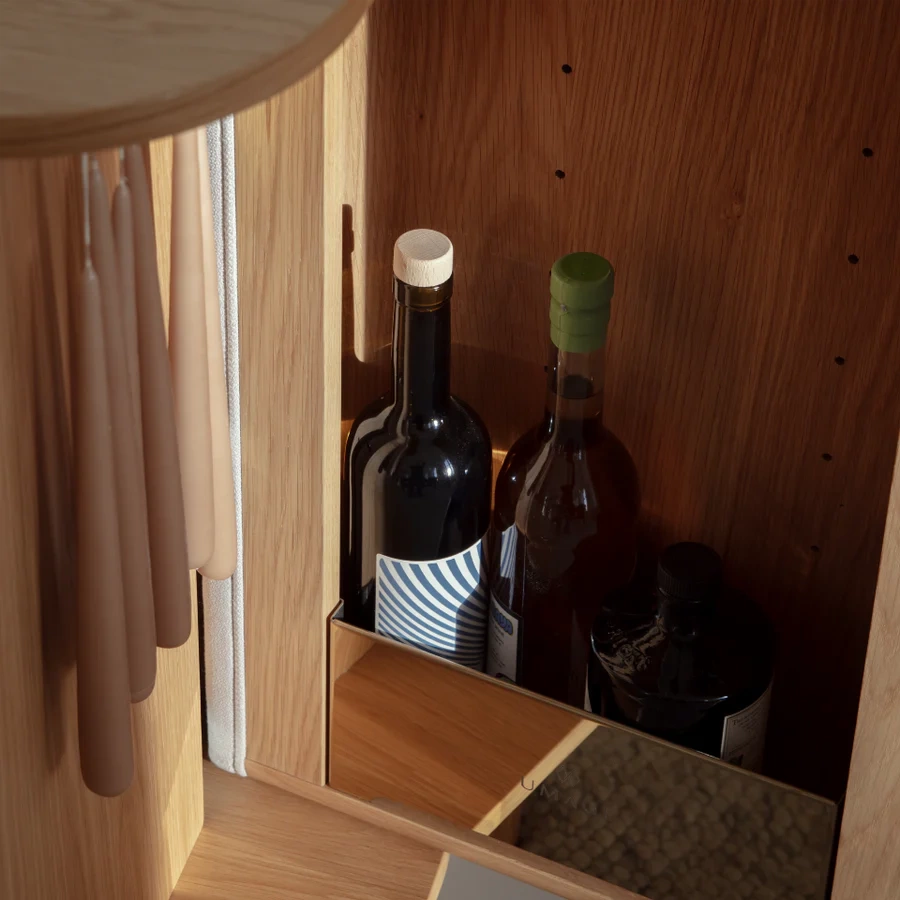 Umage :: Treasures Chest of Drawers, 3 Drawers, Oak, Width: 109 cm