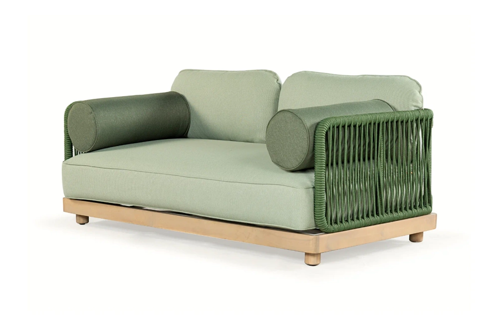 Kunesti :: Green it up 2-seater garden sofa, green, width 160 cm