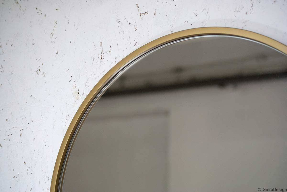 GieraDesign :: Spiegel Ambient Slim Oval 40x105 cm golden