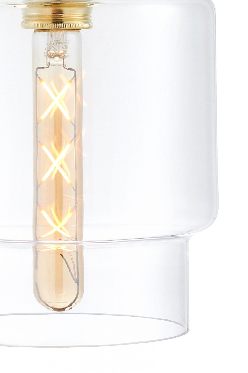 Kaspa :: Lampa wisząca Longis na listwie Plafon 4 Gold