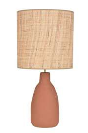 Market Set :: Tischlampe Keramik Portinatx Höhe 77 cm beige