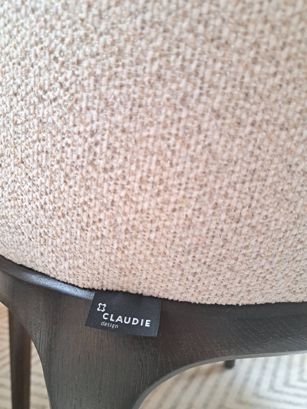 Claudie :: Movano beige Polsterstuhl, Breite 53,5 cm