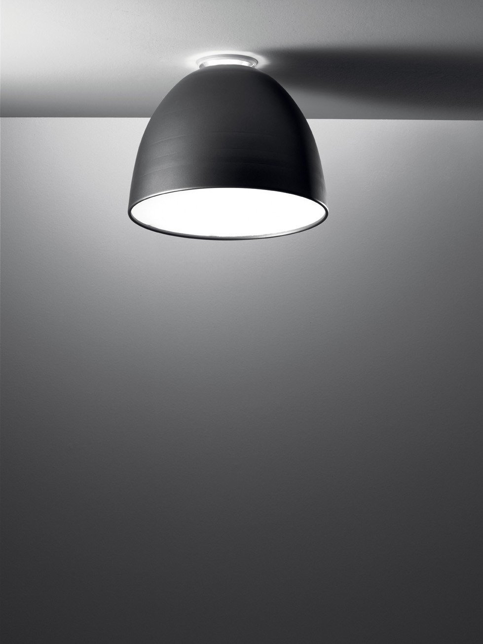 Artemide :: Deckenlampe aus Aluminium Nur mini Durchmesser 36 cm grau