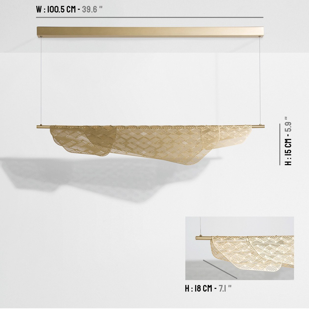 Petite friture :: Suspension Mediterranea copper