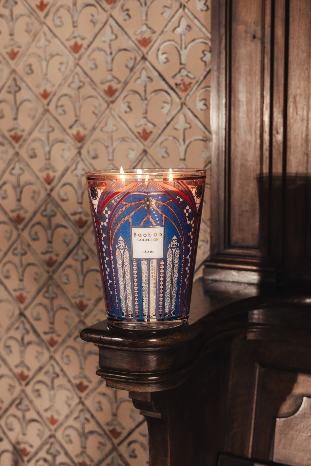 Baobab :: Świeca zapachowa Celeste Kadzidło / Cedr / Bursztyn