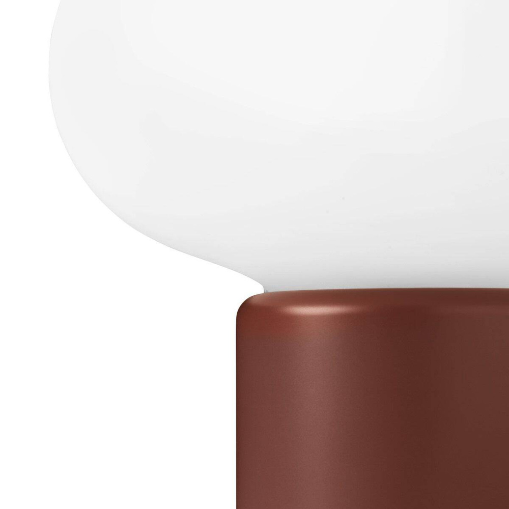 New Works :: Karl-Johan table lamp, portable, red, height 18 cm