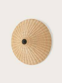 Aromas :: Ibre wicker wall lamp/sconce, diameter 50 cm