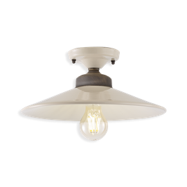 Ferroluce :: Colors Deckenleuchte, creme, Durchmesser 30 cm