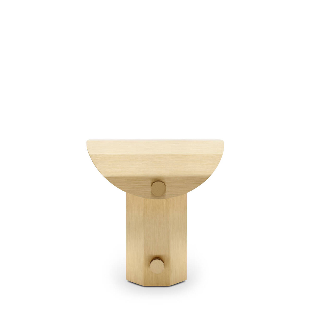 Kaspa :: Apolin portable lamp, height 18 cm, brushed brass