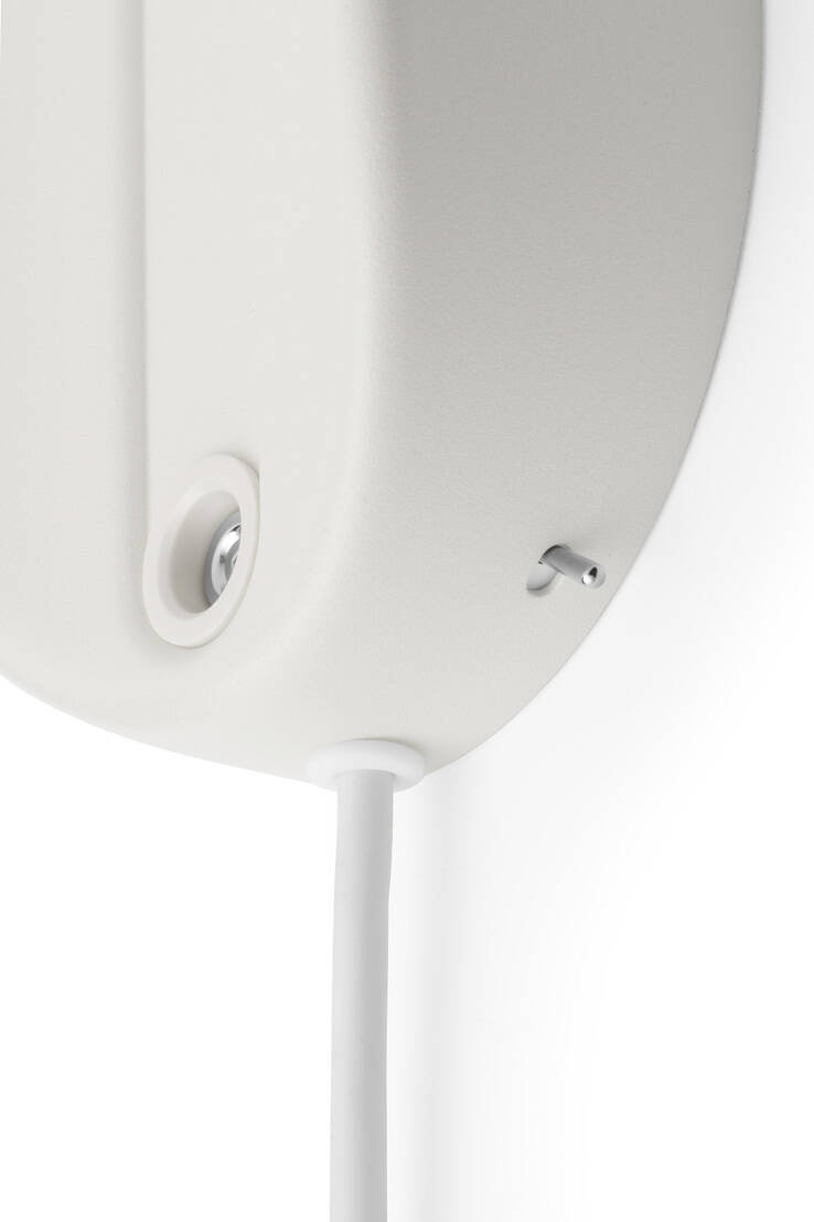 New Works :: Tense wall lamp / sconce, white, mounting height 44 cm