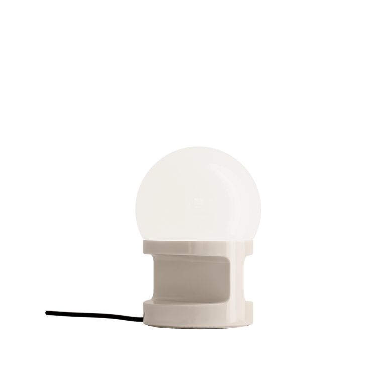 Ferroluce :: Lampa stołowa Habea wys. 22,5 cm kremowa