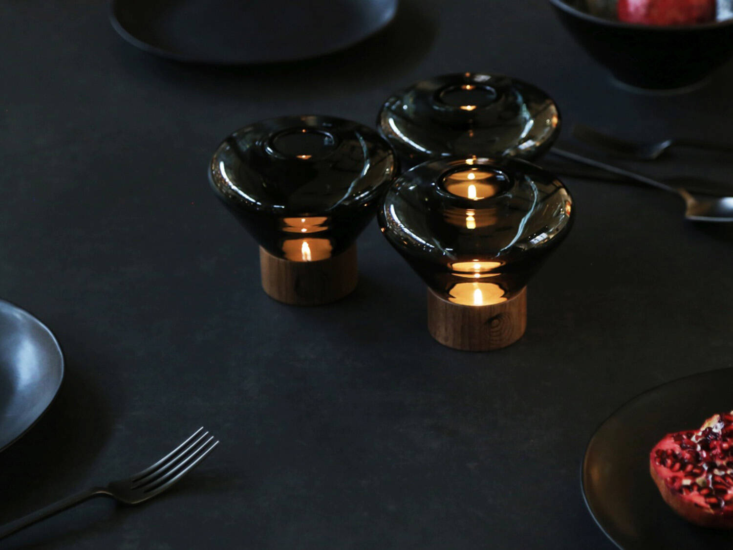 Brokis :: Muffins Kerzenhalter, Höhe 10 cm, transparent