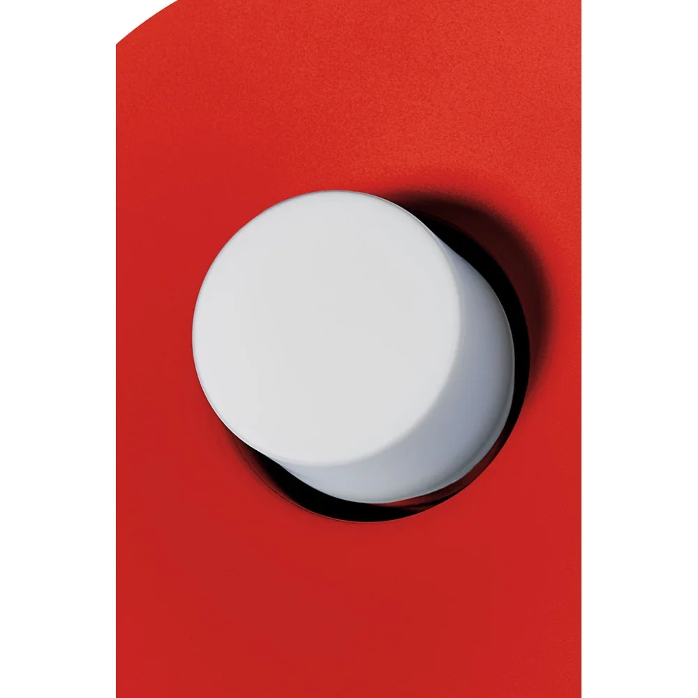 Ummo :: Caponio W A wall lamp, diameter 28 cm, red