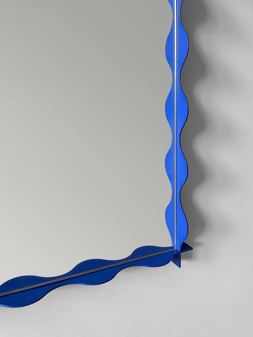 Giera Design :: Lustro Monda Wave - w falowanej ramie kolor RAL do wyboru 56x166 cm