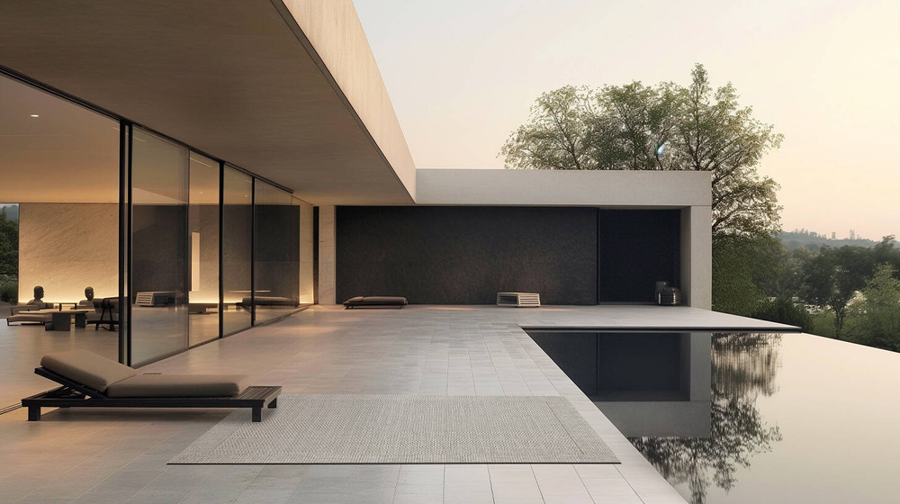 Carpet Decor :: Deserto Gray Outdoor Carpet, Easy to Clean