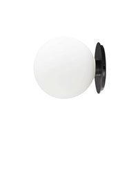 Audo Copenhagen :: Wall lamp TR Black w. Matt Opal Bulb
