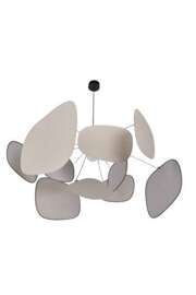 Market Set :: Lampa wisząca Screen 70's śr. 110 cm rozm. XL lniana