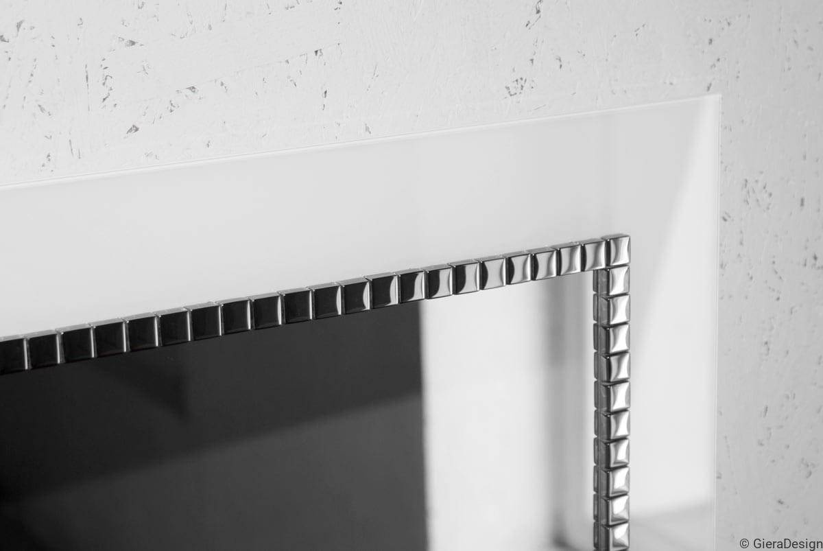 GieraDesign :: Bathroom mirror Bracelet SQ rectangular white 60x80 cm