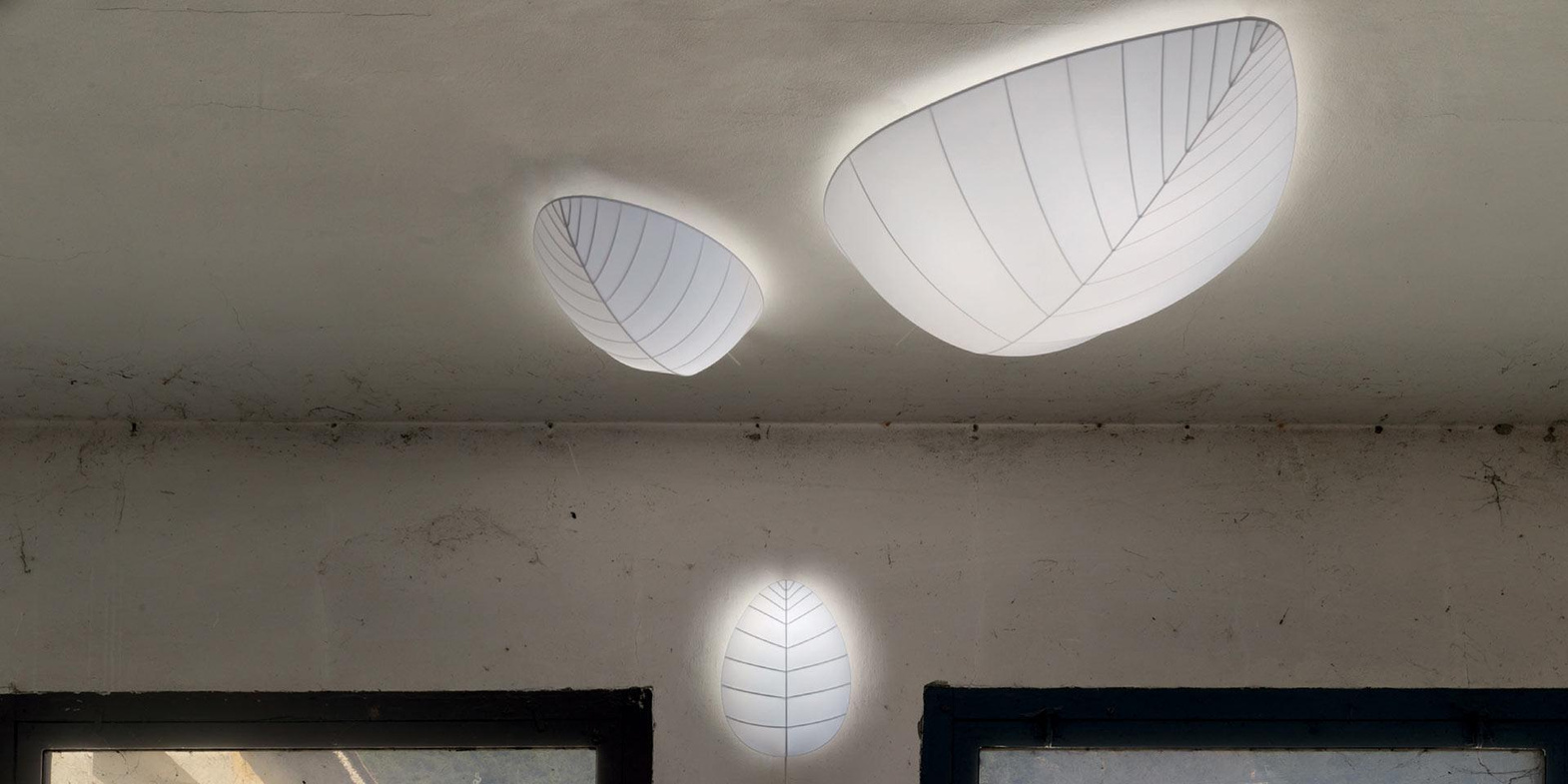 Karman :: Eden wall/ceiling lamp, height 72 cm, white