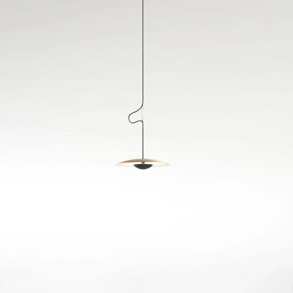 Marset :: Ginger Pendelleuchte, Durchmesser 42 cm, Eiche, dimmbar