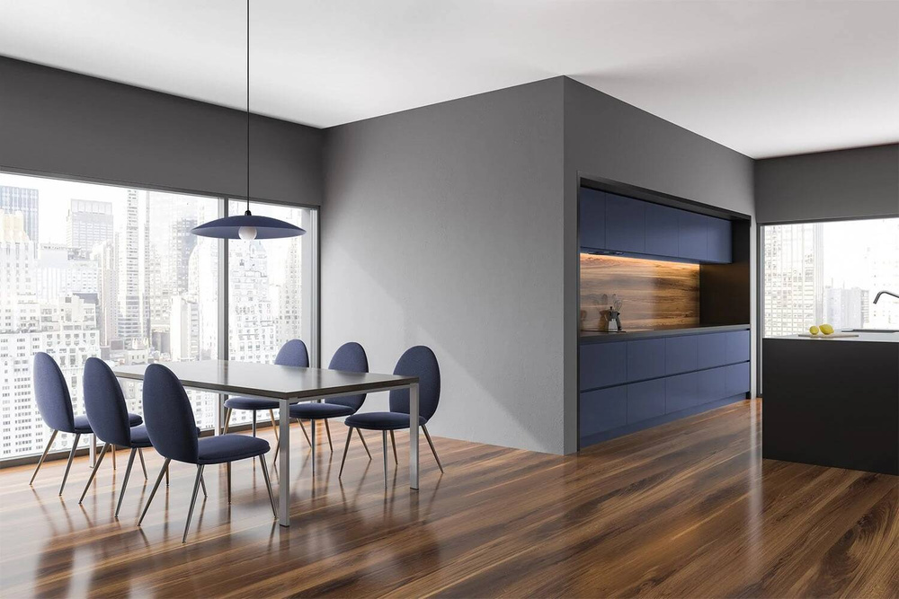 Loftlight :: Sputnik hanging lamp, diameter 60 cm, matt black