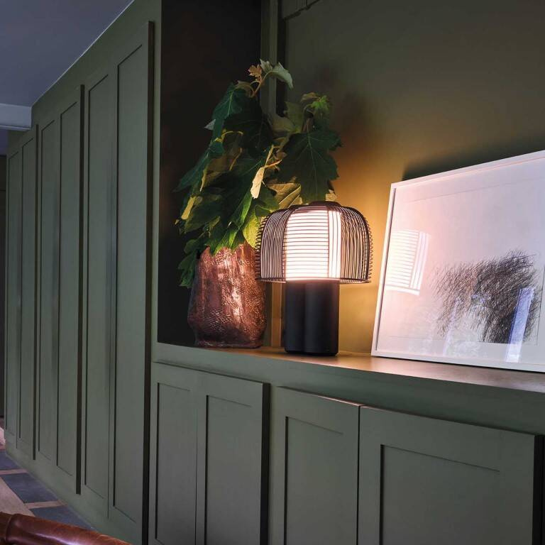 DCW:: Yasuke Tischleuchte schwarz Höhe 44,3 cm