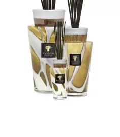 Baobab :: Luxus-Totem-Duftsteine Achat Rhabarber / Acai-Beere / Pfingstrose