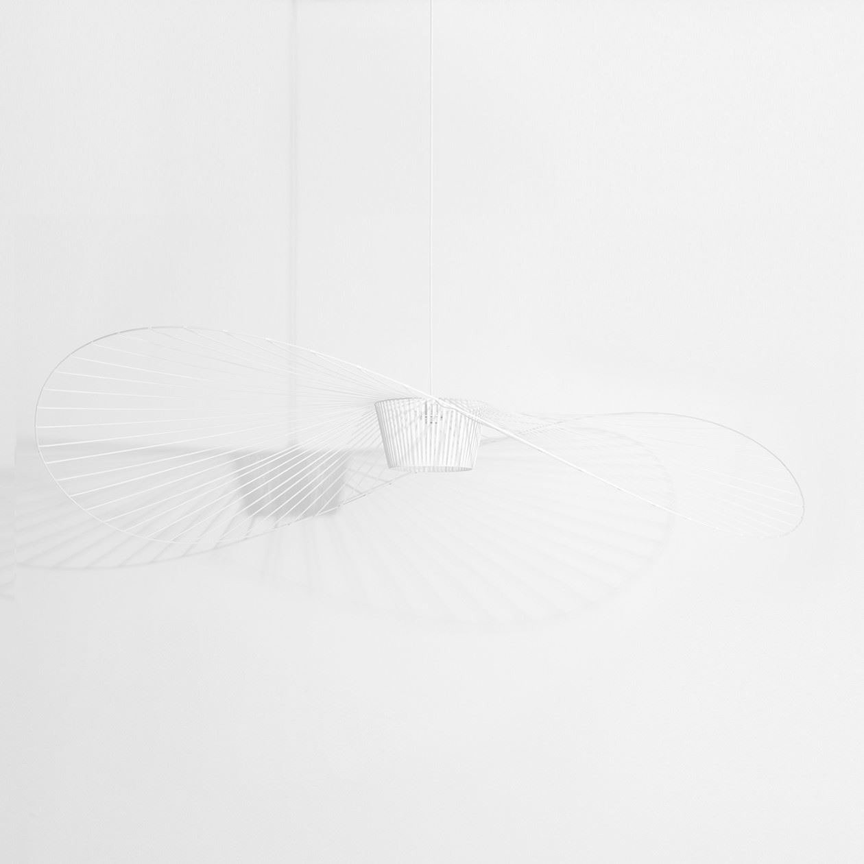 Petite Friture :: Hängelampe aus Metall Vertigo Durchmesser 200 cm weiß