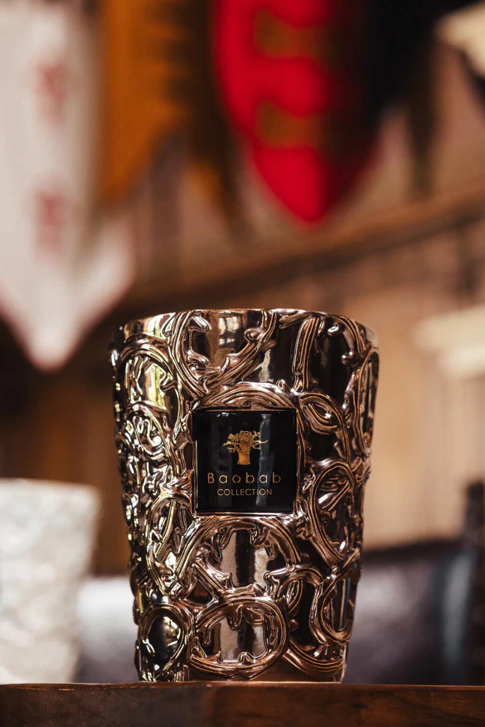 Baobab :: Świeca zapachowa Cernunnos sól morska / kwiat papirusu / mech