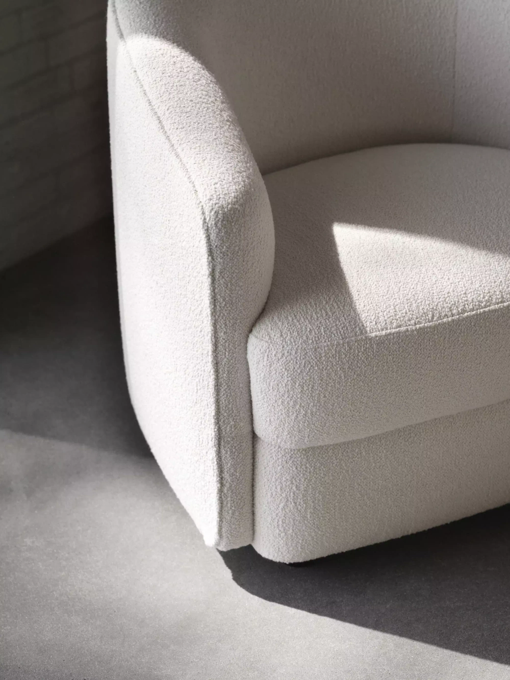 New Works :: Covent Beige Upholstered Armchair