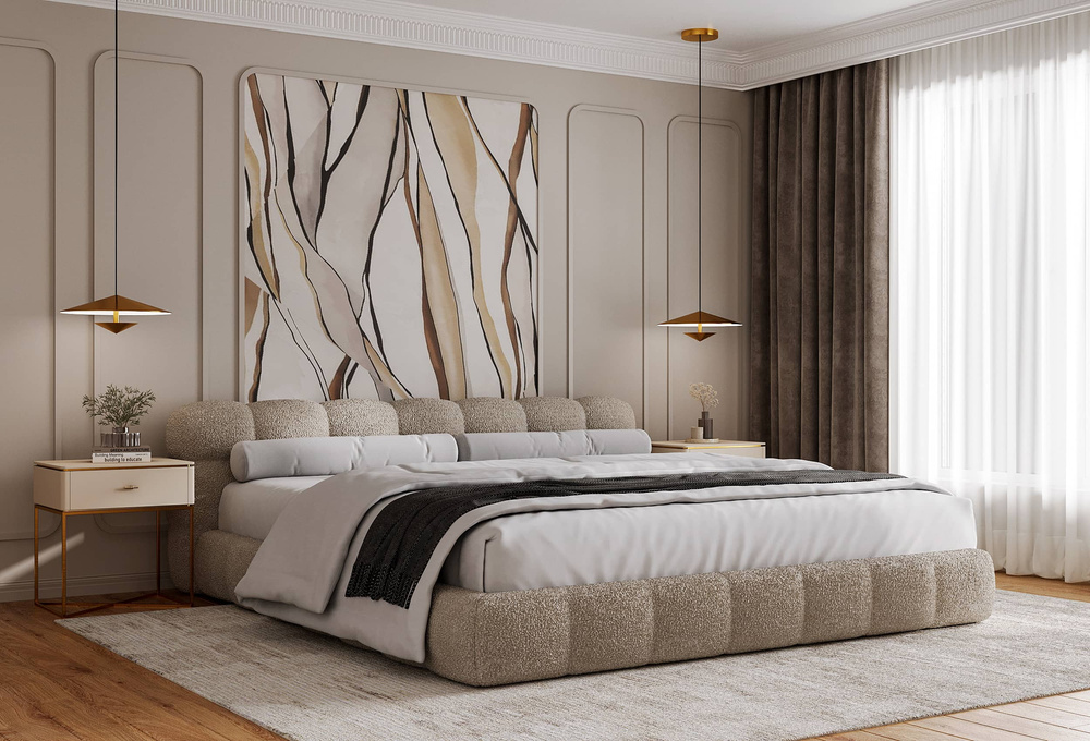 Nordic Line :: Michelle Upholstered Bed