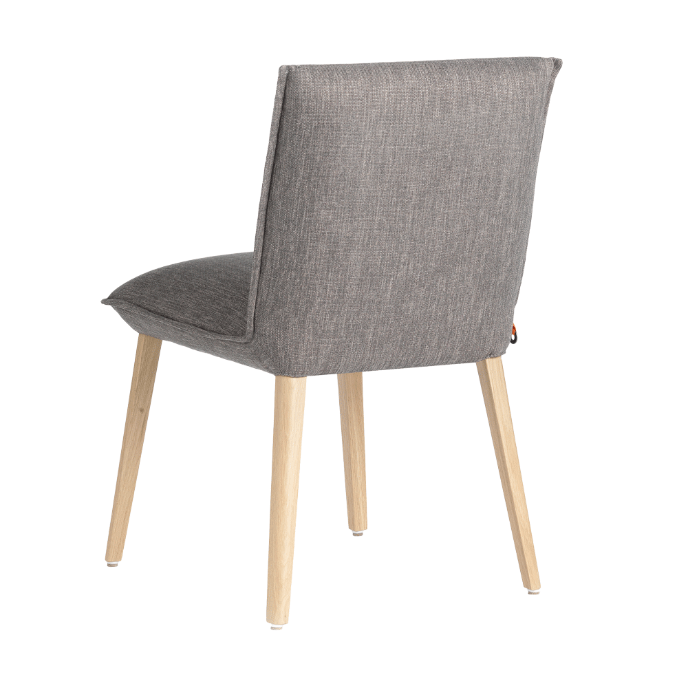 Mobitec :: Soft C13 upholstered chair, gray, width 49 cm