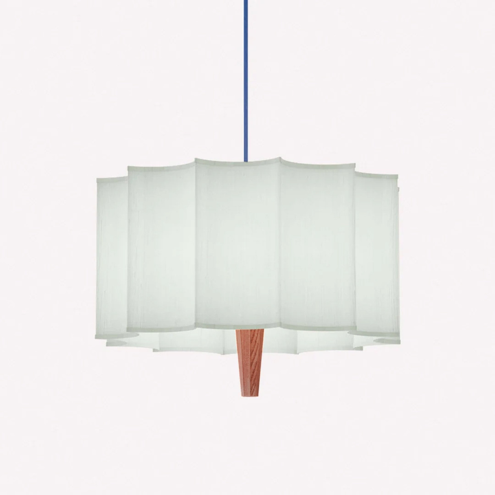 Robin :: Rain white hanging lamp, diameter 40 cm