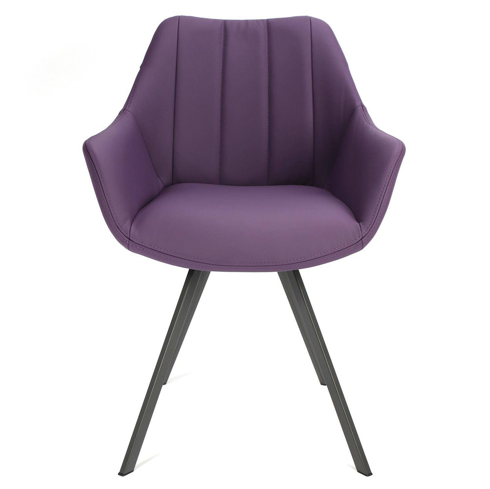 Claudie :: Simon upholstered chair with armrests, color to choose, width 61 cm